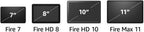 Tableta Amazon Fire HD 8, pantalla HD, 32 GB, Negro