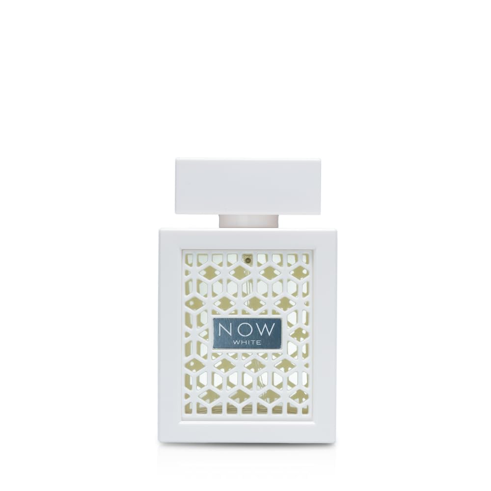 Lattafa Rave Now White Eau de Parfum en Spray para Unisex, 3.4 onzas