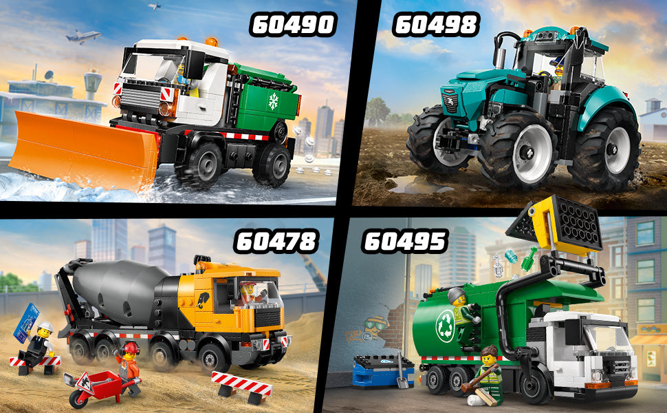 LEGO City Jet vs Juguetes de construcción de autos para