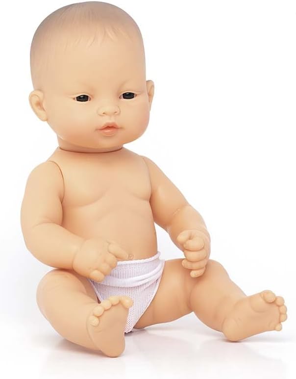 Muñeca de bebé recién nacida Miniland, anatómicamente correcta, 12....