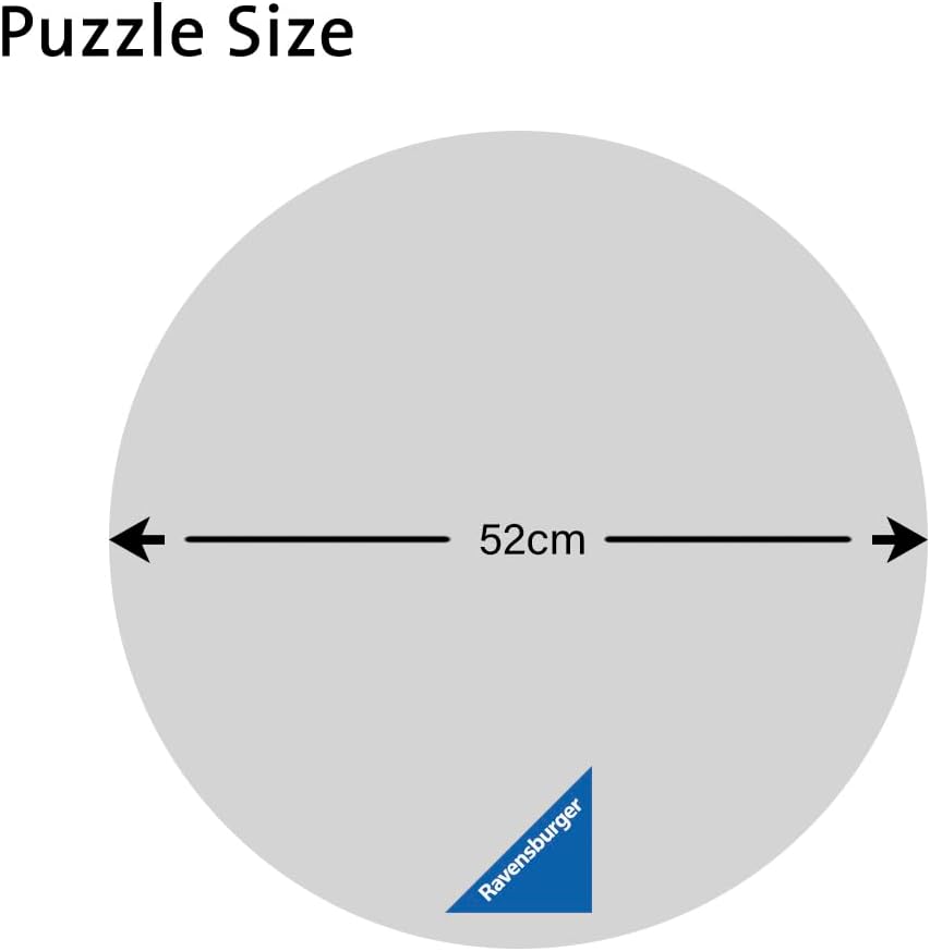 Ravensburger Wicked 2 - Rompecabezas circular de 500 piezas
