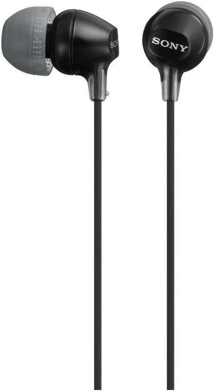 Auriculares intrauditivos Sony MDREX15LP, Negro, Número de modelo:...