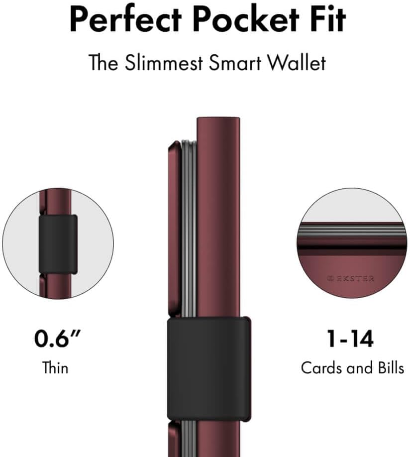 Ekster Cardholder Pro Cartera totalmente metálica para hombres | Ca...