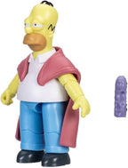 Figuras de acción de Los Simpsons de 5 pulgadas de Homer enfermo con Hoagie