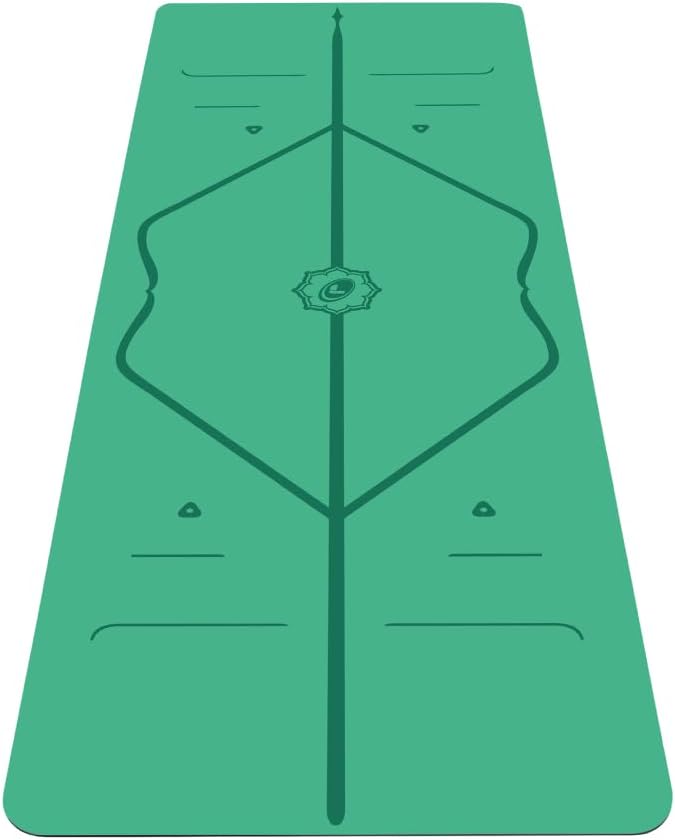 Liforme Esterilla de yoga clásica: diseño de alineación patentado, agarre