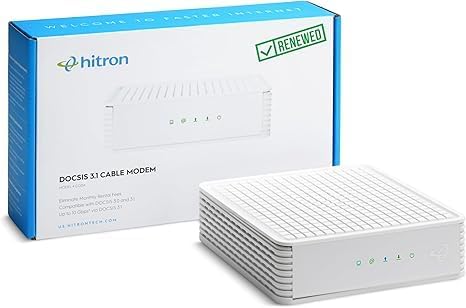 Hitron Módem CODA DOCSIS 31 Certificado con Comcast