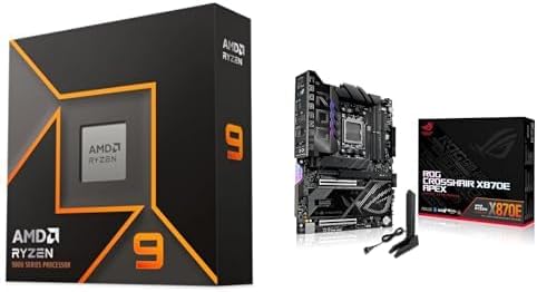 AMD Ryzen 9 9950X + ROG Crosshair X870E APEX