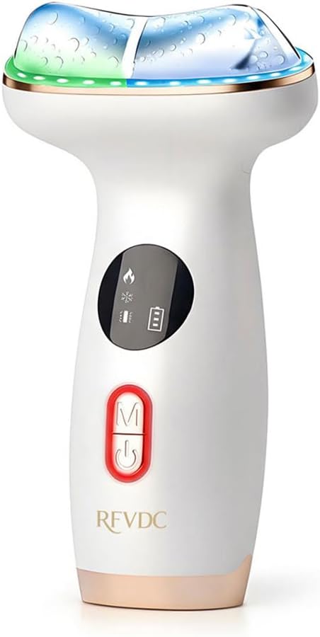 RFVDC Gua Sha eléctrica con calefacción fría, herramienta de escult...
