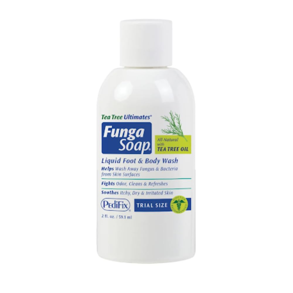 Pedifix FungaSoap® Jabón de aceite de árbol de té para pies y cuerp...