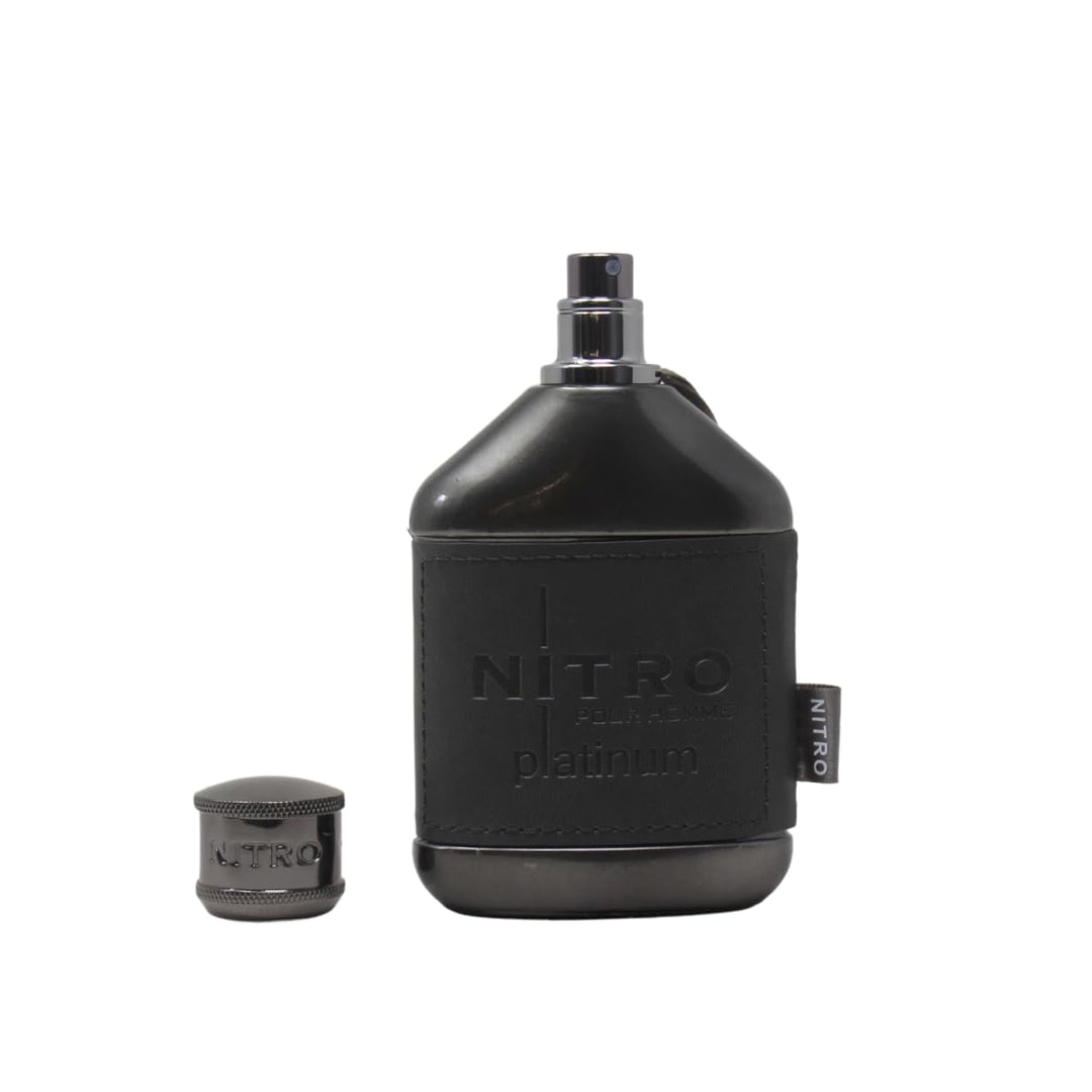 Dumont Nitro Platinum Eau De Parfum - Lujoso ámbar afrutado - 3.4 F...