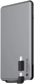 Mophie powerstation Plus Mini - Batería externa con cables integrados para smartphones