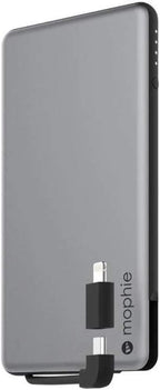 Mophie powerstation Plus Mini - Batería externa con cables integrados para smartphones