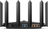 TP-Link - Router Wi-Fi 6E de tres bandas Archer AXE7800 - Negro (re...