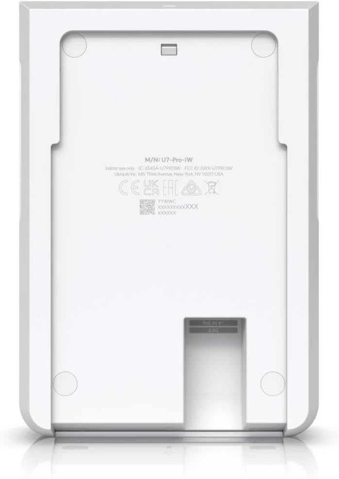 U7-PRO-Wall - Punto de acceso WiFi 7 de alta capacidad