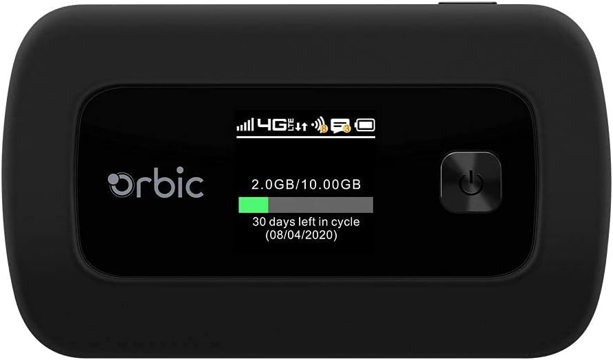 Orbic verizon Speed Mobile Hotspot 4G LTE Conecta hasta