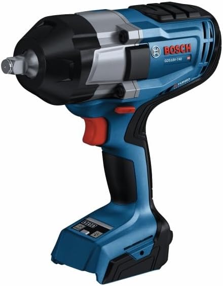 BOSCH GDS18V-740N PROFACTOR Llave de impacto de 18 V 1/2 pulgada con anillo de fricción (herramienta desnuda)