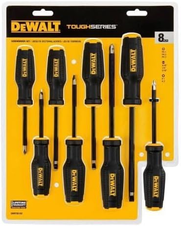 Dewalt Juego de destornilladores Toughseries de 8 piezas