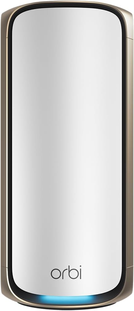 NETGEAR Orbi Serie 970 Router WiFi 7 de cuatro bandas (RBE971S), ca...