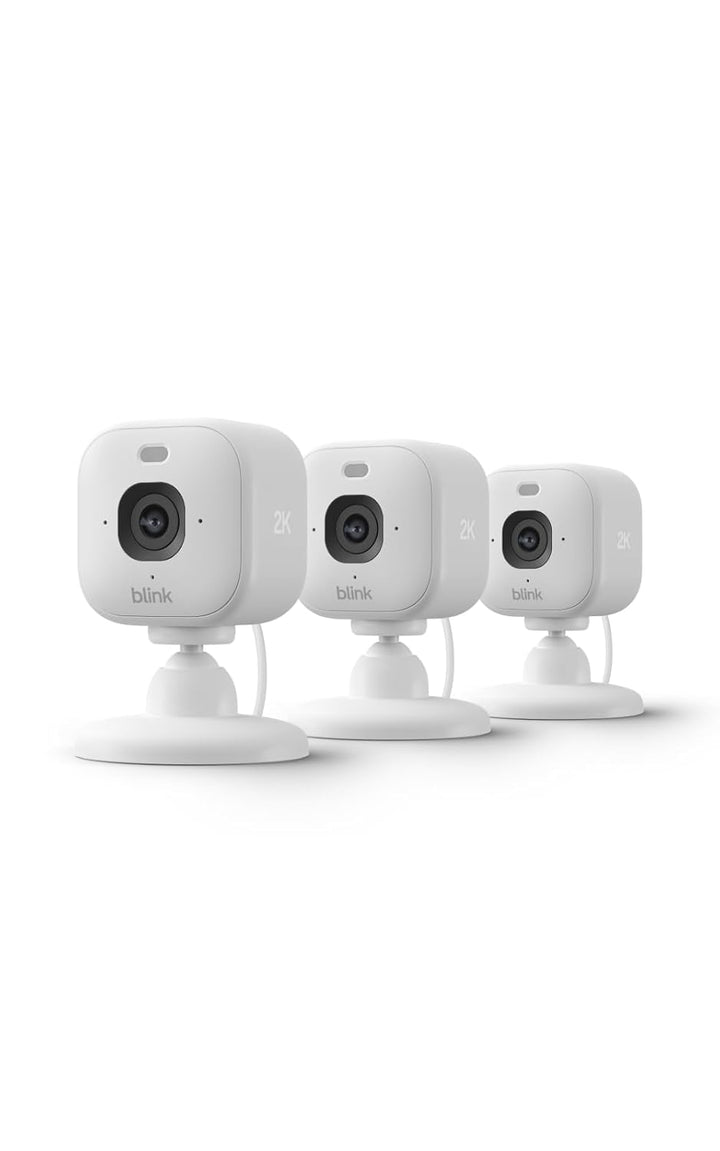 Blink Mini 2K+ (último modelo) - Cámara interior con enchufe. Ve ma...