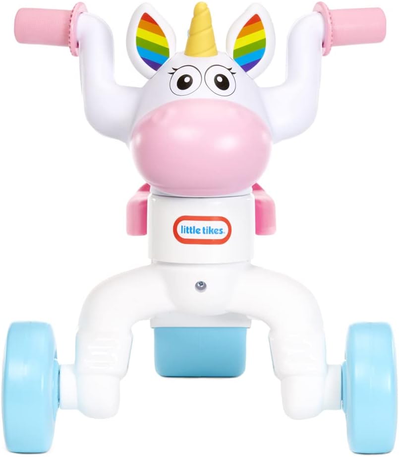 Little Tikes Go & Grow Unicornio Montable para Interiores y Exteriores para Niños Preescolares y Niños Pequeños, Desarrolla Habilidades Motoras, para Niños y Niñas de 1 a 3 Años, Grande