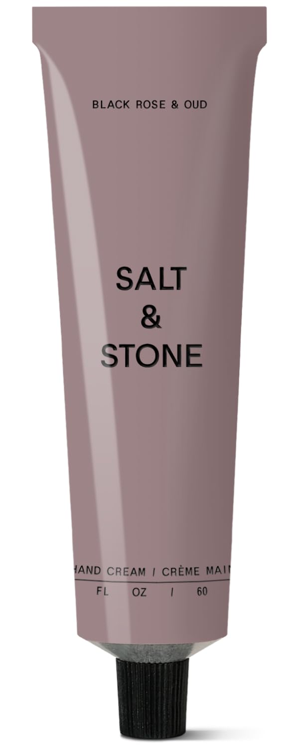 Salt &amp; Stone Crema de manos para mujeres y hombres | Rosa negra...
