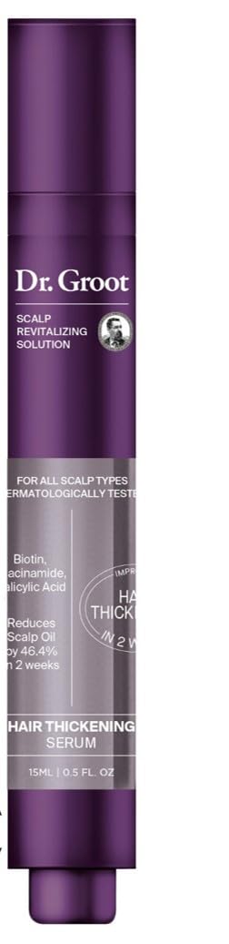 Dr. Groot Sérum para engrosar el cabello galardonado para la pérdid...