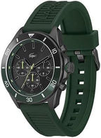 Reloj cronógrafo para hombre Lacoste Tiebreaker - pieza de moda premium, Verde