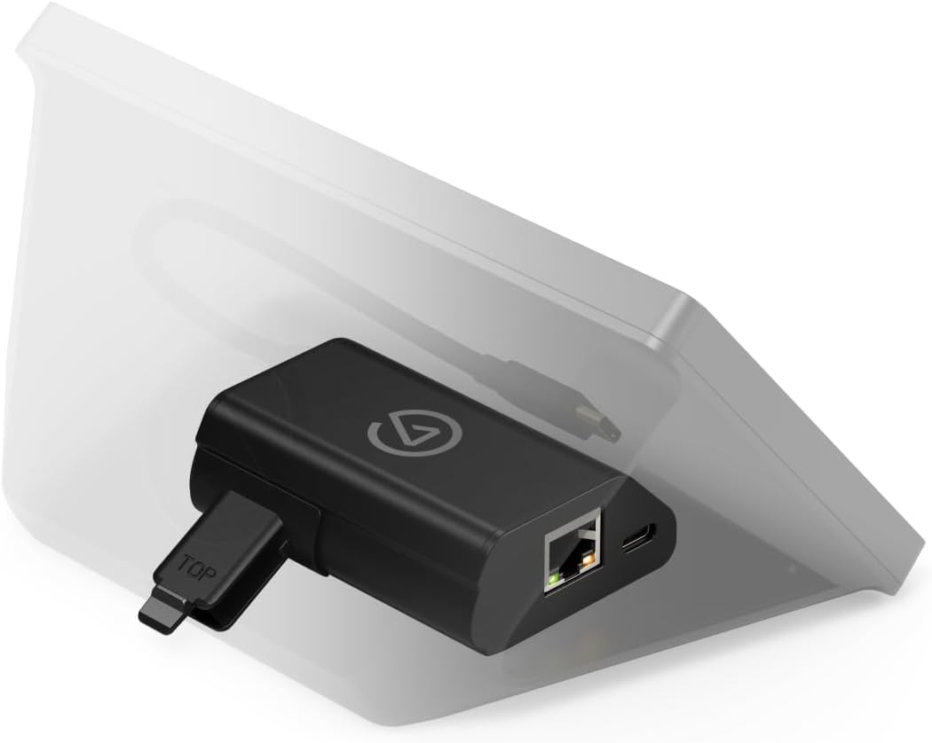 Elgato Base de red, adaptador Ethernet para Stream Deck