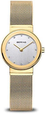Bering Reloj Movimiento Cuarzo Mujer - Colección Clásica con Acero Inoxidable y Cristal de Zafiro 10126-XXX