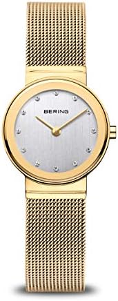 Bering Reloj Movimiento Cuarzo Mujer - Colección Clásica con Acero Inoxidable y Cristal de Zafiro 10126-XXX