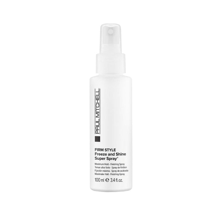 Paul Mitchell Freeze and Shine Super Hairspray, máxima sujeción, la...