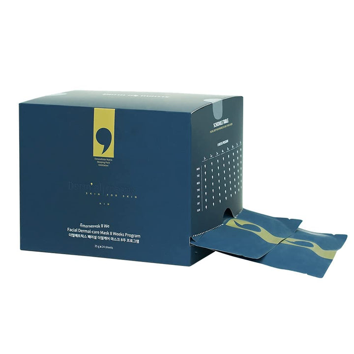 DERM·ALL MATRIX ] Cuidado cutáneo facial diario (1.23 oz\/hoja) Paq...