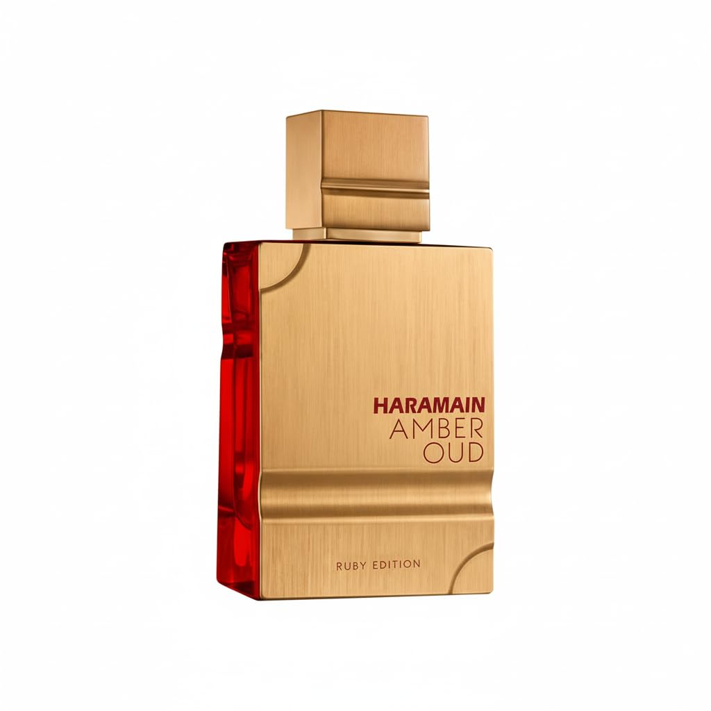 Al Haramain Amber Oud Ruby Edition - Eau de Parfum en aerosol, 60 m...