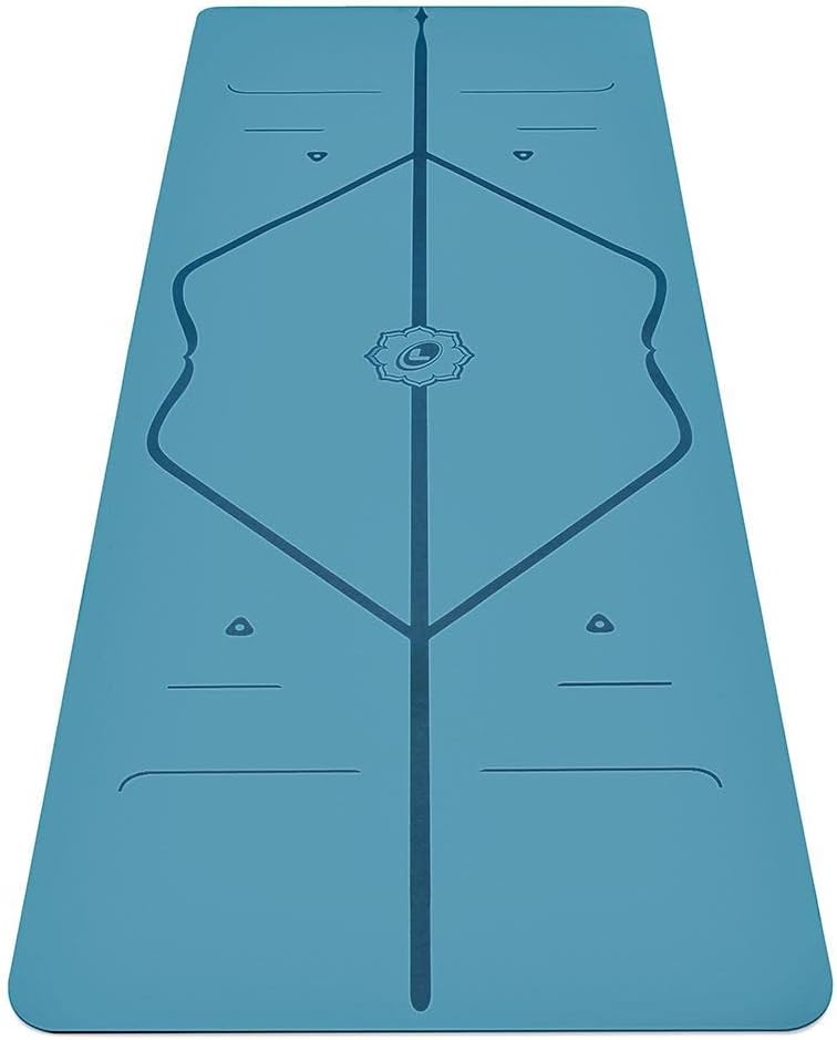 Liforme Esterilla de yoga clásica: diseño de alineación patentado, agarre