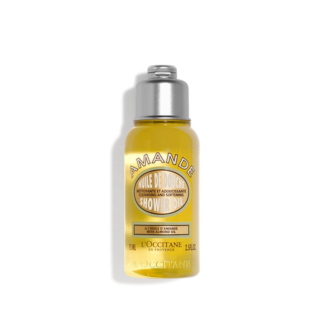 L'OCCITANE Aceite de ducha de almendra limpiador y suavizante,...