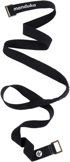 Manduka Esterilla transportadora de yoga – Algodón ecológico, fácil de transportar, manos libres, para todos los tamaños de esterilla, 68 x 1.5 pulgadas