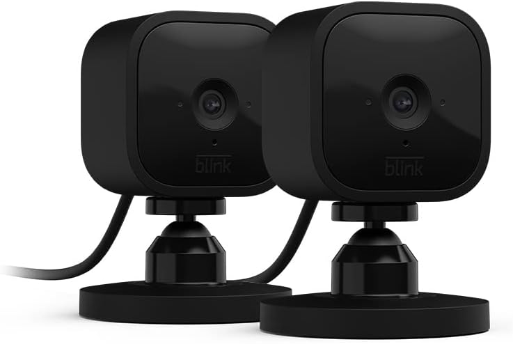 Blink Mini - Cámara de seguridad inteligente compacta, conectable,...