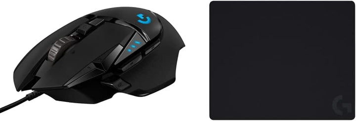 Logitech G 502 Hero - Mouse para juegos con cable + alfombrilla de...