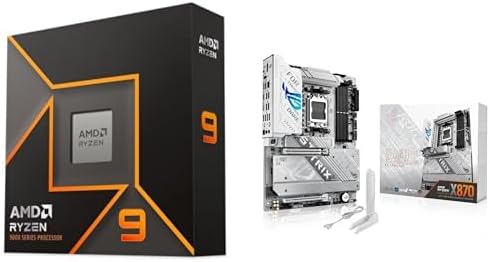 AMD Ryzen 9 9900X + ROG Strix X870-A WiFi para juegos