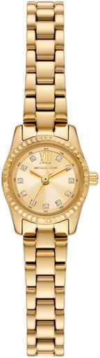 Michael Kors Lexington - Reloj para mujer, pulsera de acero inoxidable o reloj de cuero para mujer