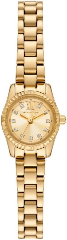 Michael Kors Lexington - Reloj para mujer, pulsera de acero inoxidable o reloj de cuero para mujer