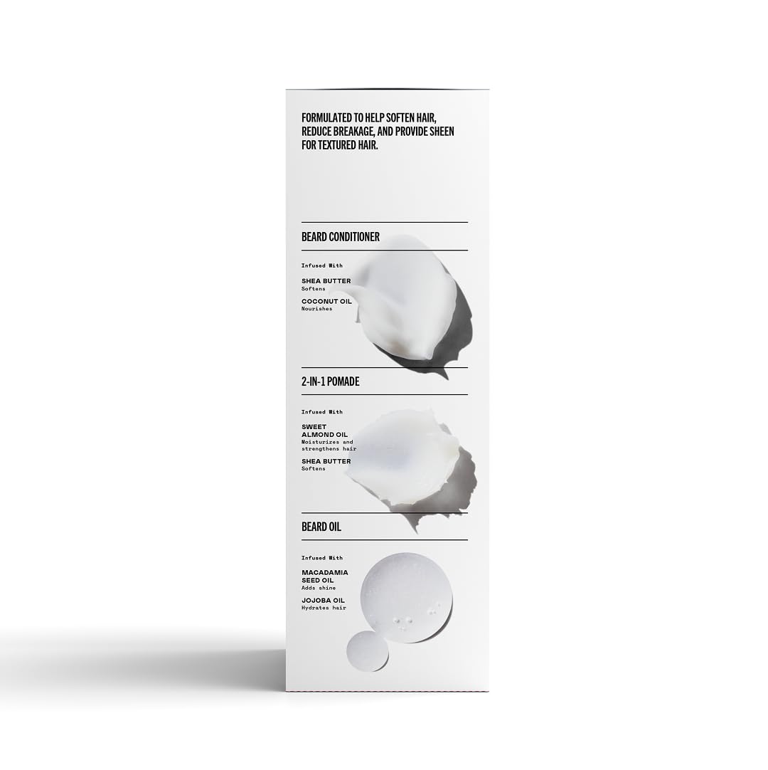Kit de aseo de barba para hombres de Bevel - Incluye acondicionador...
