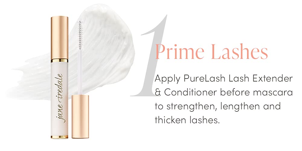 Jane iredale PureLash - Extensor y acondicionador de pestañas, preb...