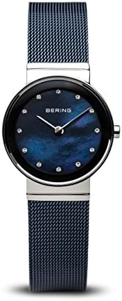 Bering Reloj Movimiento Cuarzo Mujer - Colección Clásica con Acero Inoxidable y Cristal de Zafiro 10126-XXX