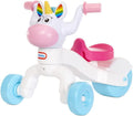 Little Tikes Go & Grow Unicornio Montable para Interiores y Exteriores para Niños Preescolares y Niños Pequeños, Desarrolla Habilidades Motoras, para Niños y Niñas de 1 a 3 Años, Grande