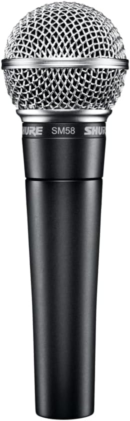 Micrófono SHURE, Negro