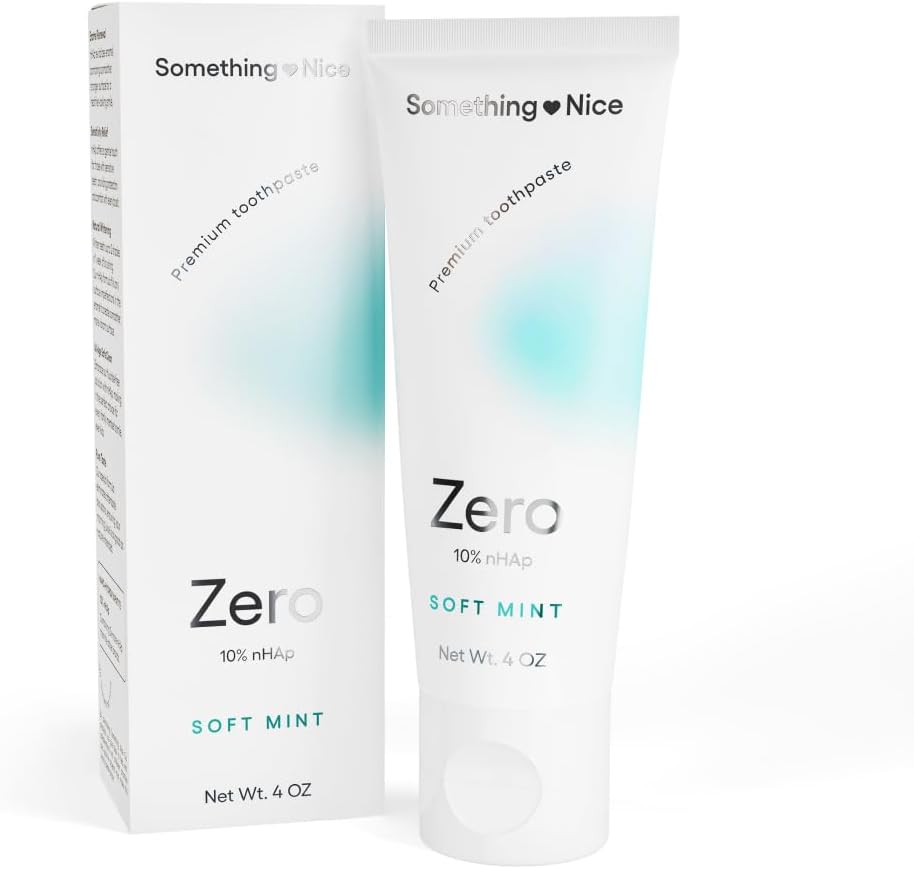Something Nice Zero Toothpaste - Pasta de dientes Zero con 10% de n...