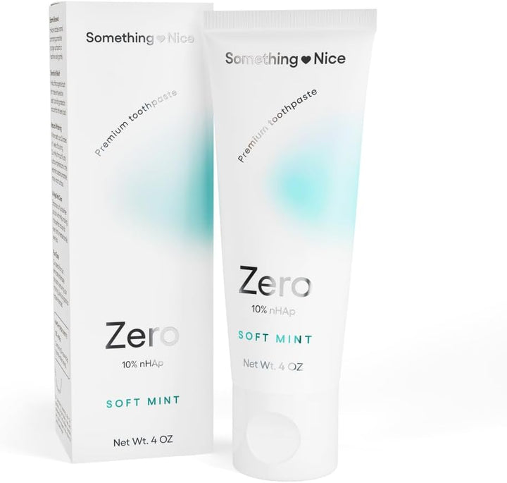 Something Nice Zero Toothpaste - Pasta de dientes Zero con 10% de n...