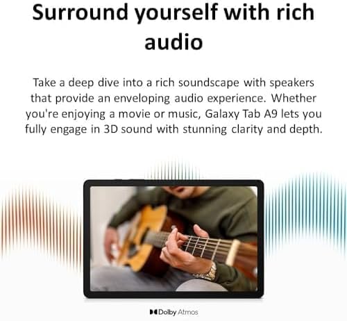 Samsung Galaxy Tab A9 64 GB 4 GB RAM solo WiFi versión