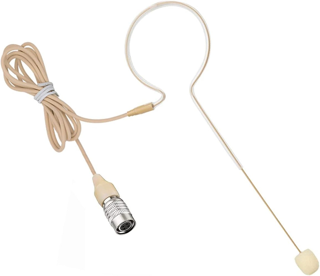 XGWTH Micrófono para auriculares de un solo oído, condensador para...